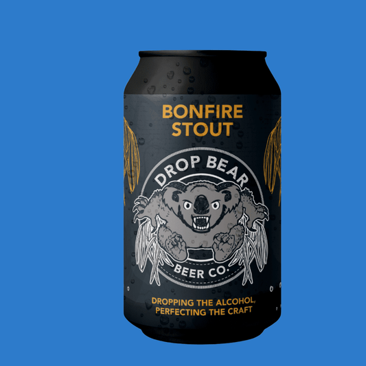 Drop Bear Bonfire Stout (0.5% ABV) - Wise Bartender - Beer