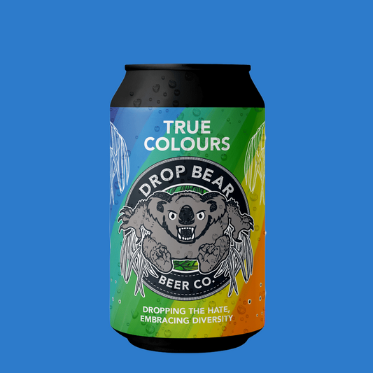 Drop Bear 'True Colours' Alcohol Free IPA (0.5% ABV)