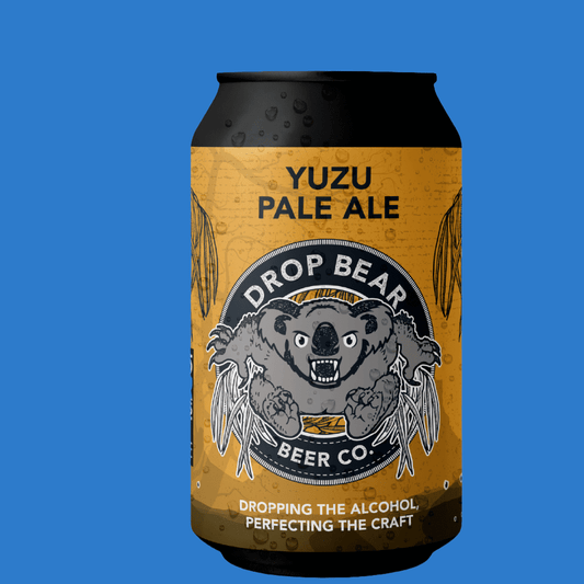 Drop Bear Yuzu Pale Ale (0.5% ABV) - Wise Bartender - Beer