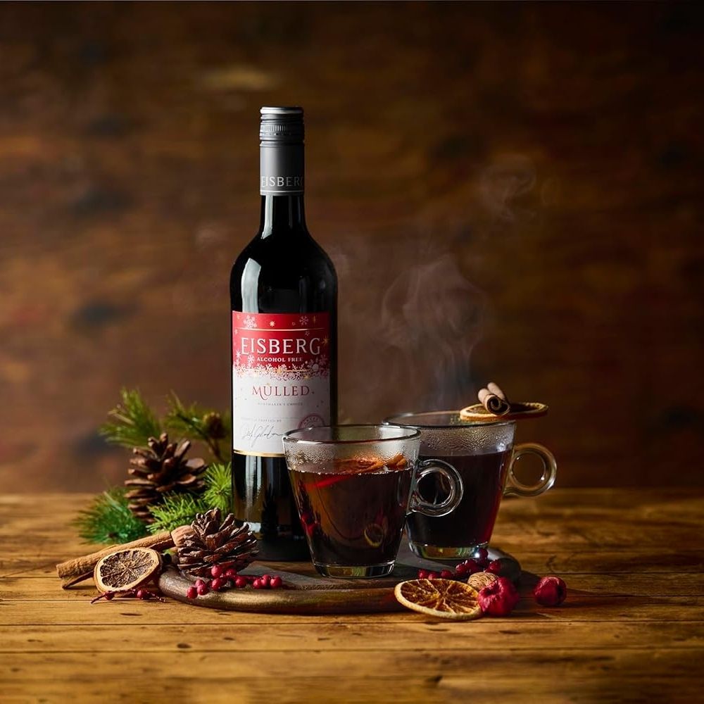 Eisberg Alcohol Free Mulled Wine 750ml Bottle (0.0% ABV) - Wise Bartender - Mulled Wine