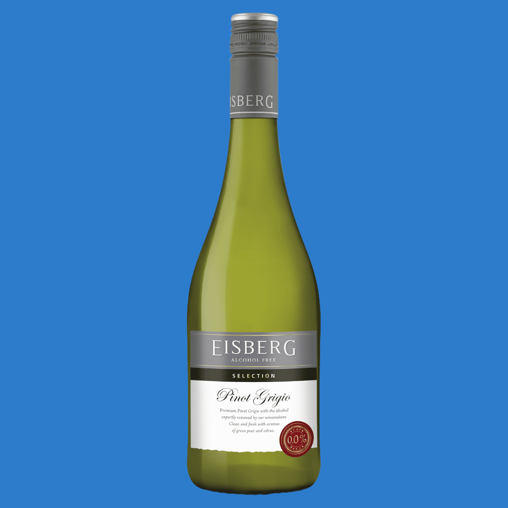 Eisberg Premium Pinot Grigio Alcohol Free White Wine (0.0% ABV) - Wise Bartender - wine