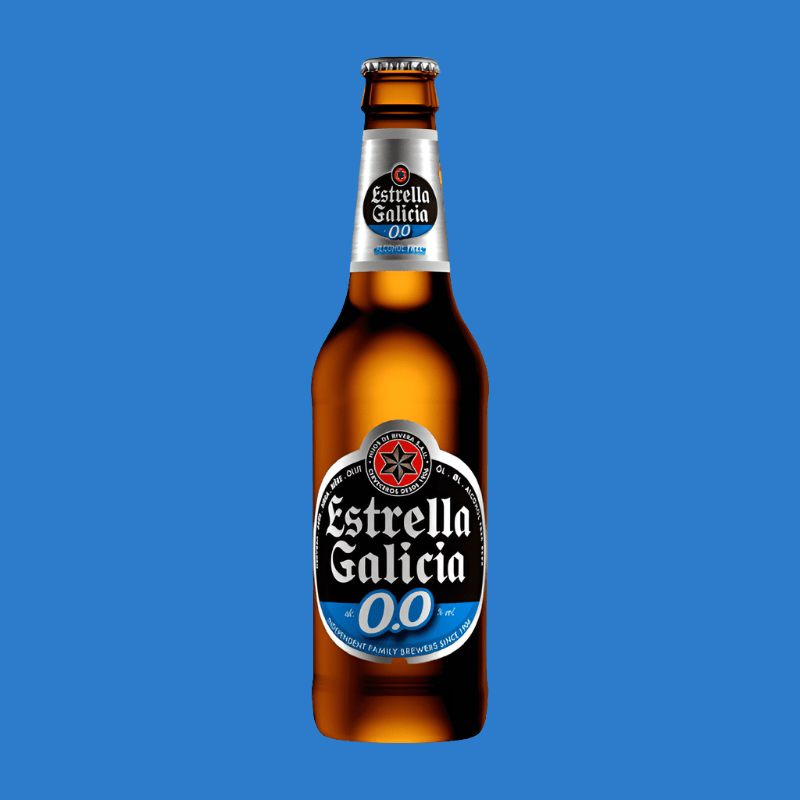 Estrella Galicia Alcohol Free Beer (0%ABV) - Wise Bartender - Beer