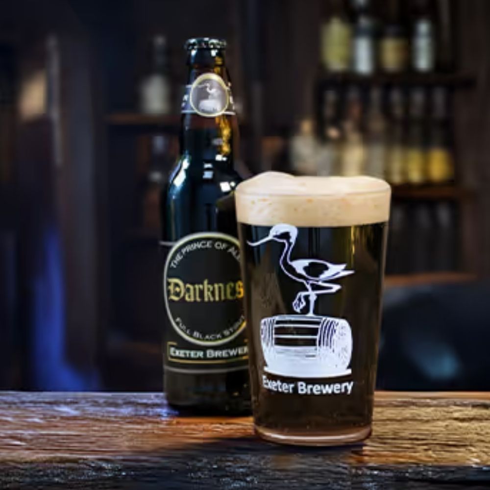 Exeter Brewery Darkness Low 0.5% Stout 440ml - Wise Bartender - Beer