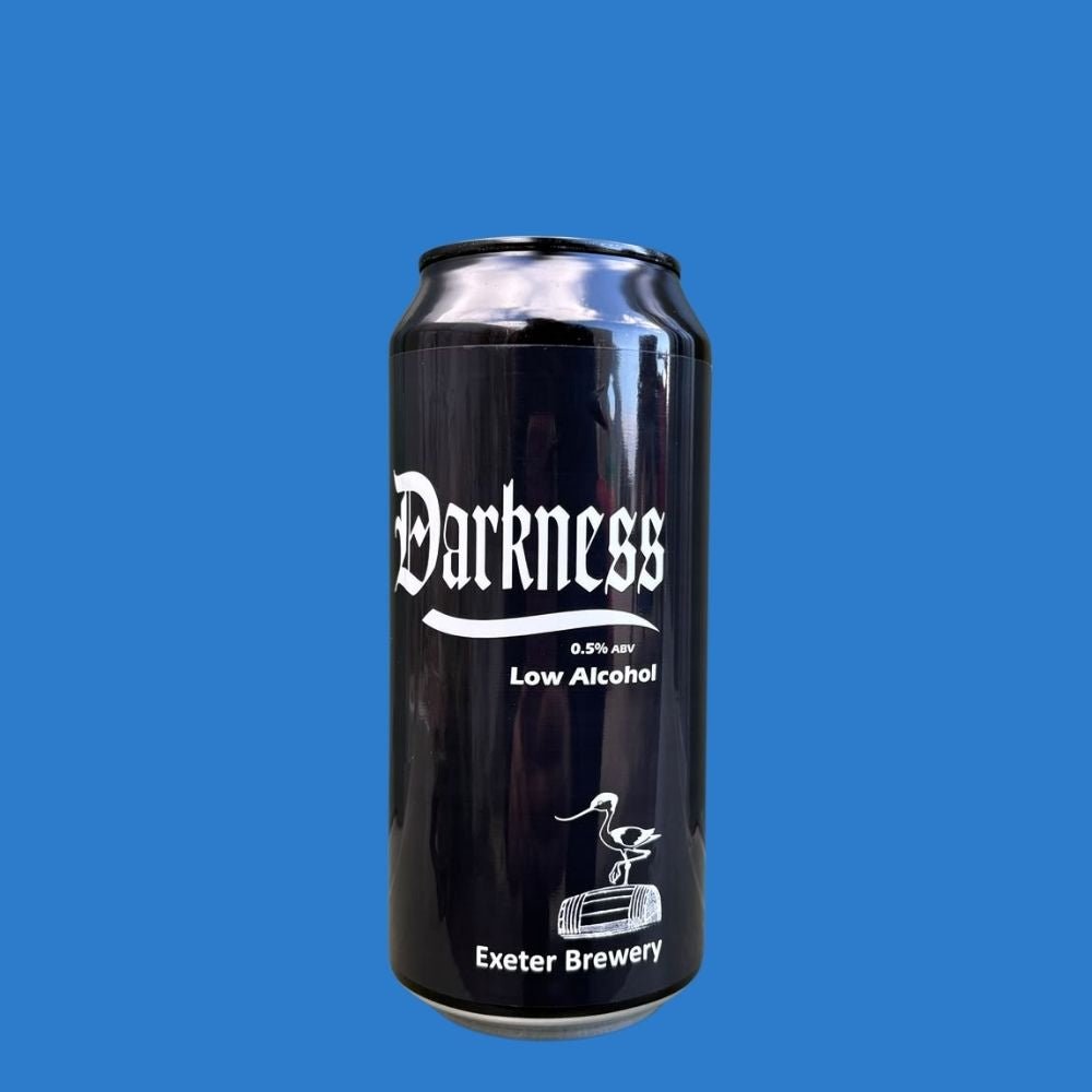 Exeter Brewery Darkness Low 0.5% Stout 440ml - Wise Bartender - Beer