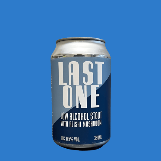 Exhale 'LAST ONE' Reishi Mushroom Alcohol Free Stout (0.5% ABV) - Wise Bartender - Beer