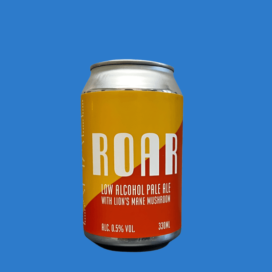 Exhale 'ROAR' Lion's Mane Alcohol Free IPA (0.5% ABV) - Wise Bartender - Beer