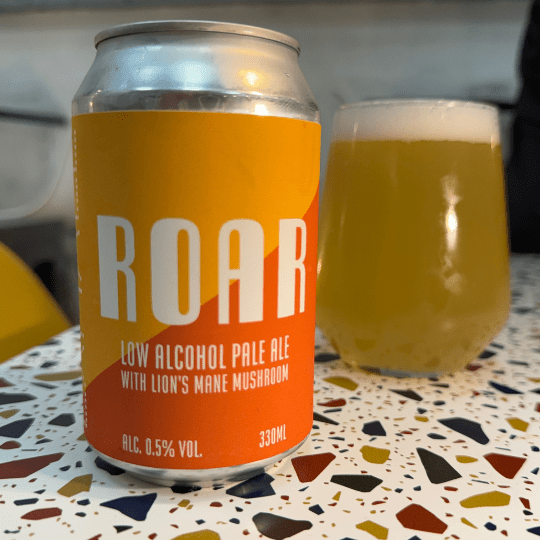 Exhale 'ROAR' Lion's Mane Alcohol Free IPA (0.5% ABV) - Wise Bartender - Beer