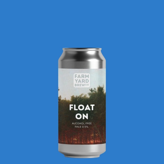 Farm Yard Brew Co Float On Alcohol-Free Pale Ale 440ml - Wise Bartender - Pale Ale