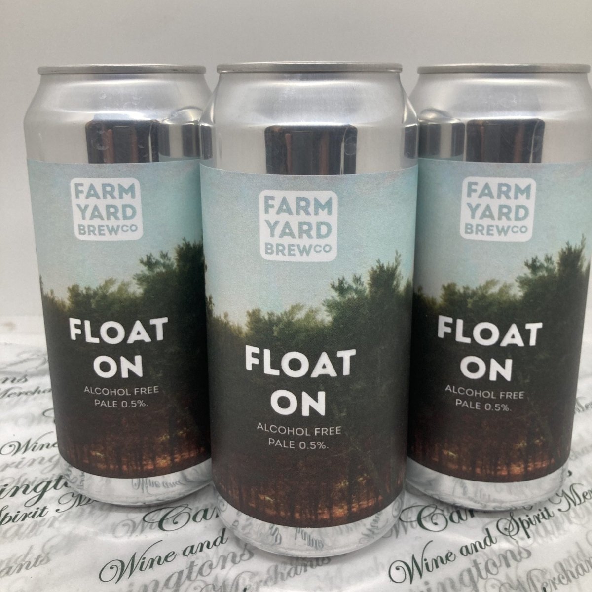 Farm Yard Brew Co Float On Alcohol-Free Pale Ale 440ml - Wise Bartender - Pale Ale