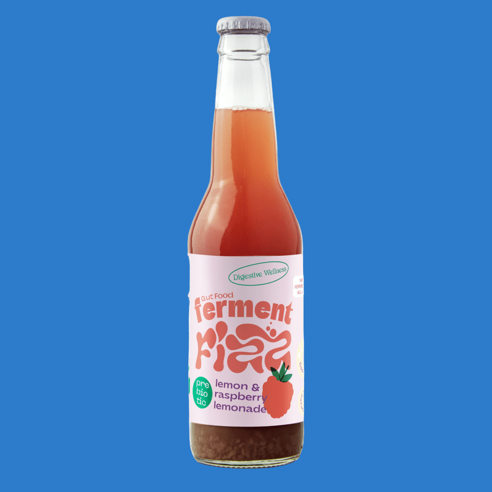 Ferment Fizz Prebiotic 'Lemon & Raspberry' Lemonade - Soft Drink (0% ABV) - Wise Bartender - Spirit