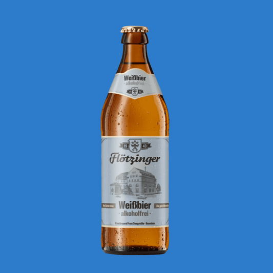 Flotzinger Weizen Alcohol Free Wheat Beer (0.5% ABV) - Wise Bartender - Beer