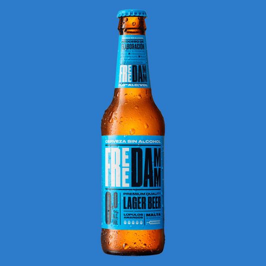 Free Damm Alcohol Free Beer Bottle (0.0% ABV)