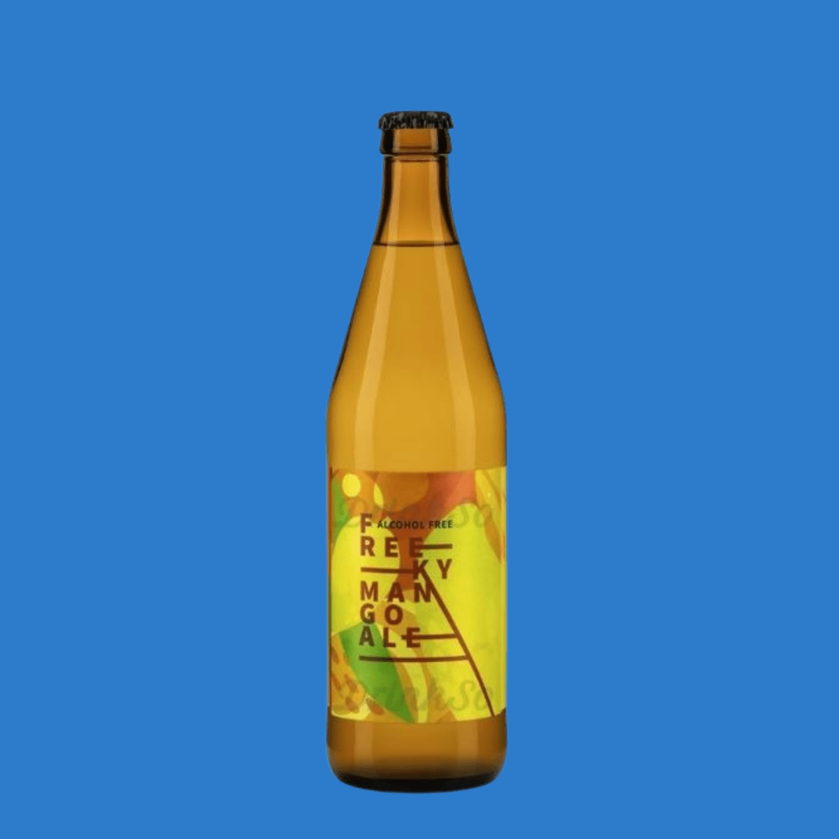 Freeky Mango Ale - Alcohol Free Craft Beer (0.5% ABV) - Wise Bartender - Beer