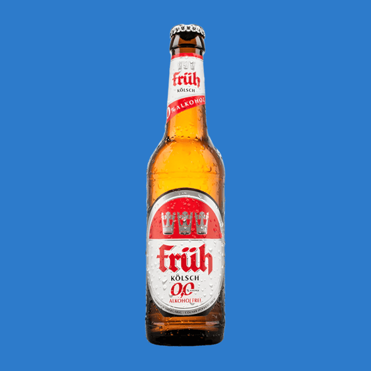 Fruh Kölsch Alcohol Free Lager (500ml Bottle) (0.5% ABV) - Wise Bartender - Beer