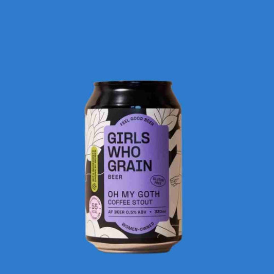 Girls That Grain | Oh My Goth Alcohol Free Coffee Stout | 0.5% ABV - Wise Bartender - Beer