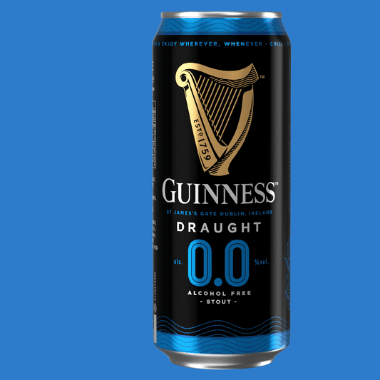 Guinness Zero / Guinness 0.0 Alcohol Free Stout 568ml/Pint Can (0.0% ABV) - Wise Bartender - Beer