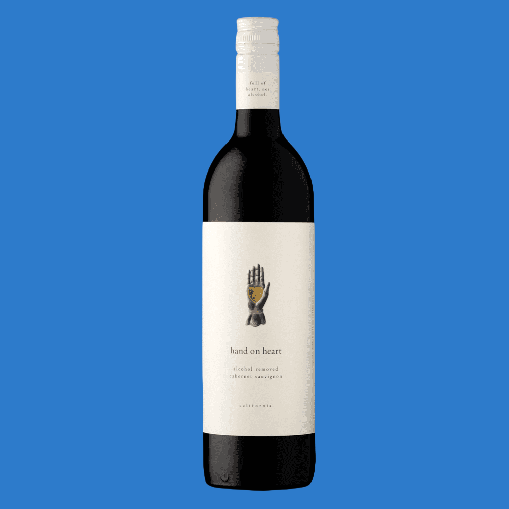 Hand on Heart Cabernet Sauvignon Alcohol Free Red Wine (0.5% ABV)