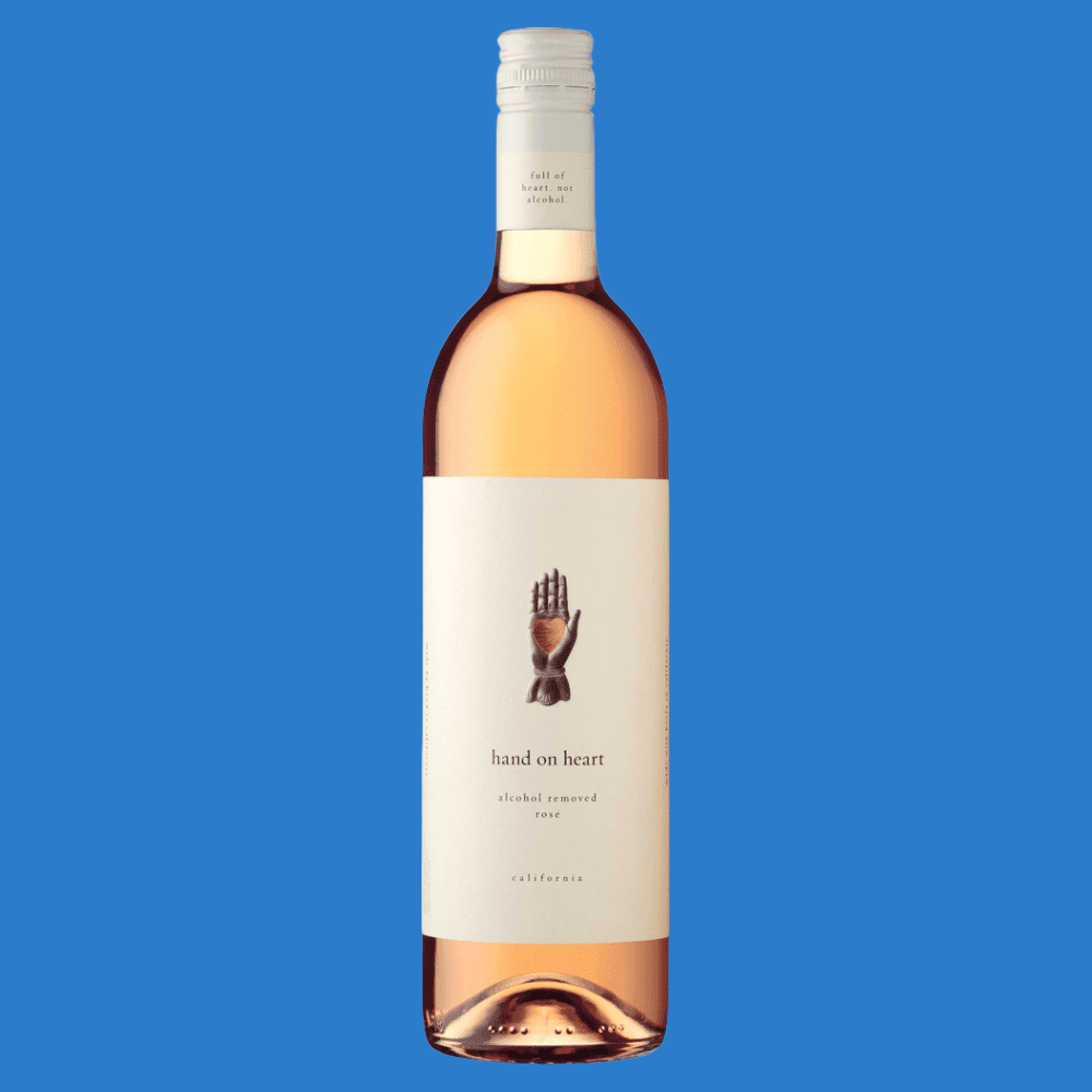 Hand on Heart Rosé Alcohol Free  Wine (0.5% ABV)