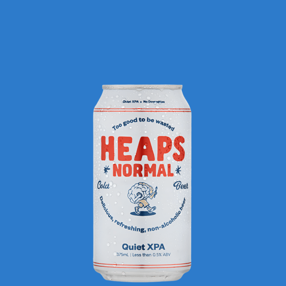 Heaps Normal 'Quiet XPA' Alcohol Free XPA (0.5% ABV) – Wise Bartender
