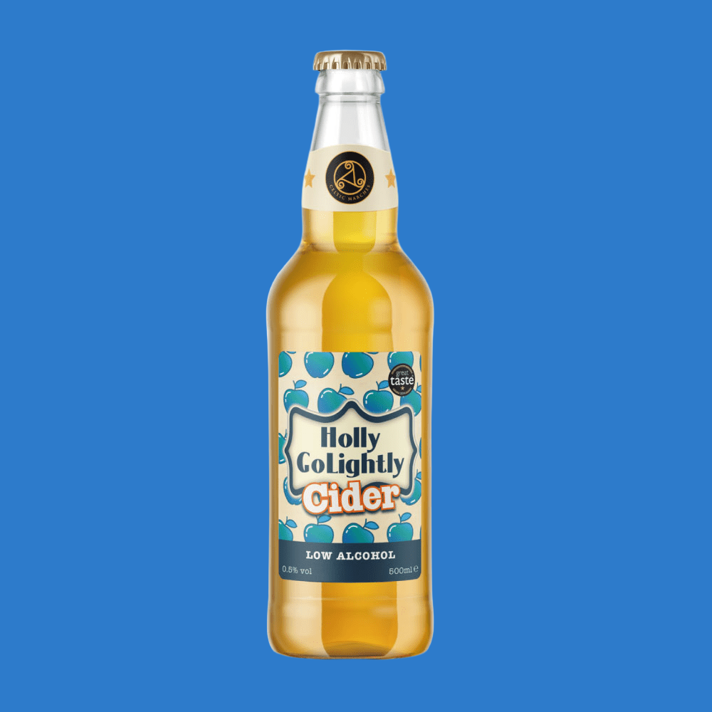 Holly GoLightly Low Alcohol Cider Bottle (0.5% ABV)