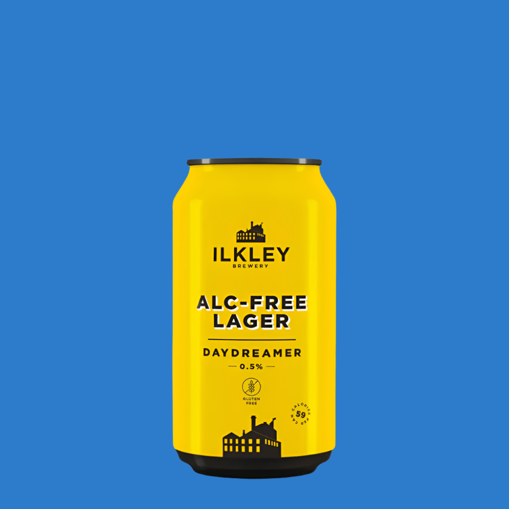 Ilkley Brewery 'Daydreamer' Alcohol Free Lager (0.5% ABV) - Wise Bartender