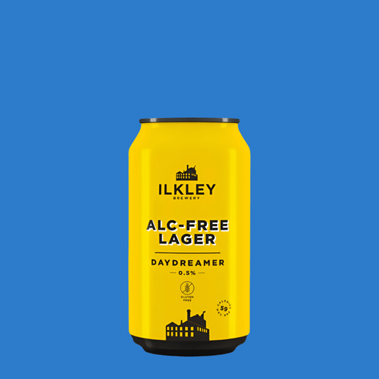 Ilkley Brewery 'Daydreamer' Alcohol Free Lager (0.5% ABV) - Wise Bartender - Beer