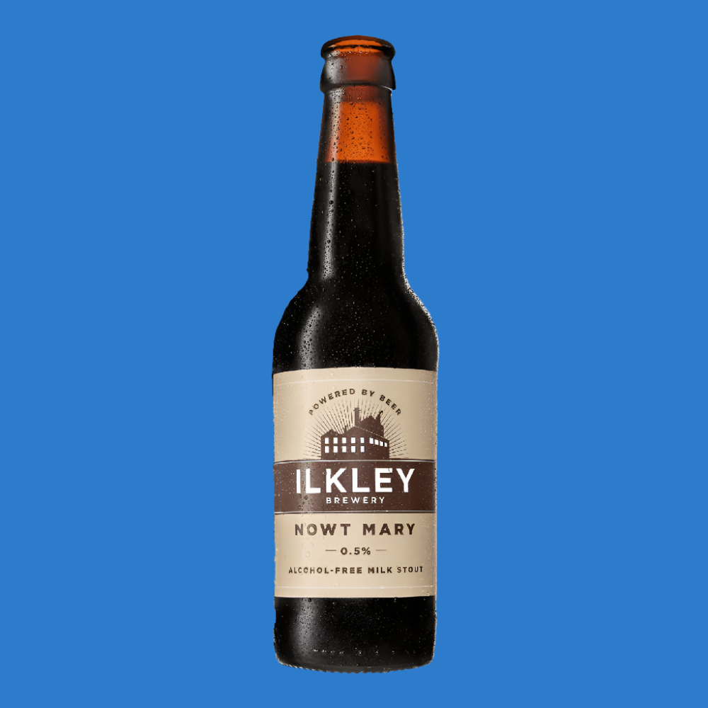 Ilkley Brewery Nowt Mary Alcohol Free Stout Ale (0.5% ABV)