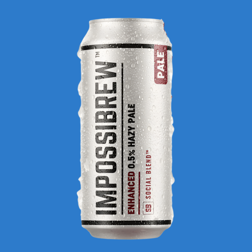 Impossibrew Enhanced Alcohol-Free Pale Ale 2.0 (0.5% ABV)