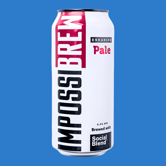 Impossibrew Enhanced Alcohol - Free Pale Ale 2.0 (0.5% ABV) - Wise Bartender - Beer