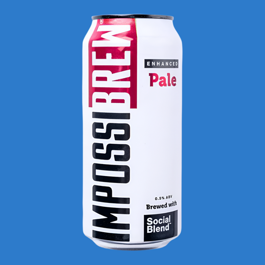 Impossibrew Enhanced Alcohol-Free Pale Ale 2.0 (0.5% ABV)