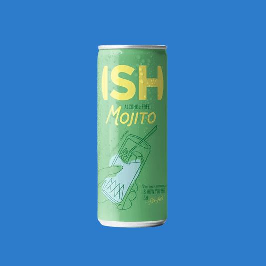 Ish Spirits Alcohol Free Mojito Cocktail (0.5% ABV) - Wise Bartender - Spirit