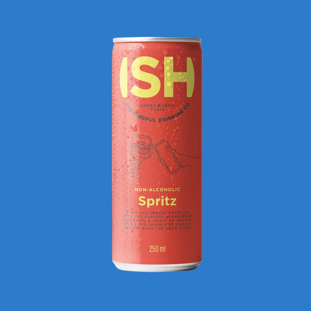 Ish Spirits Alcohol Free Spritz Cocktail (0.5% ABV) - Wise Bartender - 
