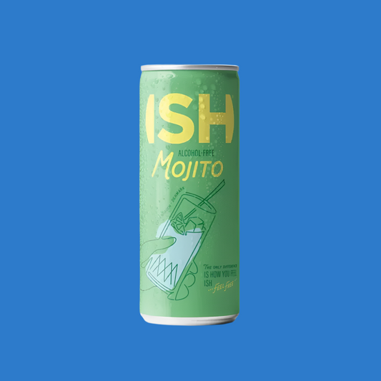 Ish Spirits Alcohol Free Mojito Cocktail (0.5% ABV)