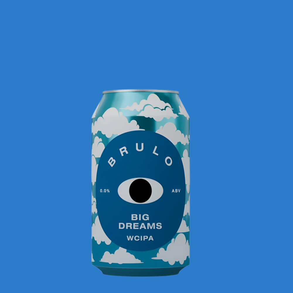 Brulo 'Big Dreams' Alcohol Free West Coast IPA (0.0% ABV)