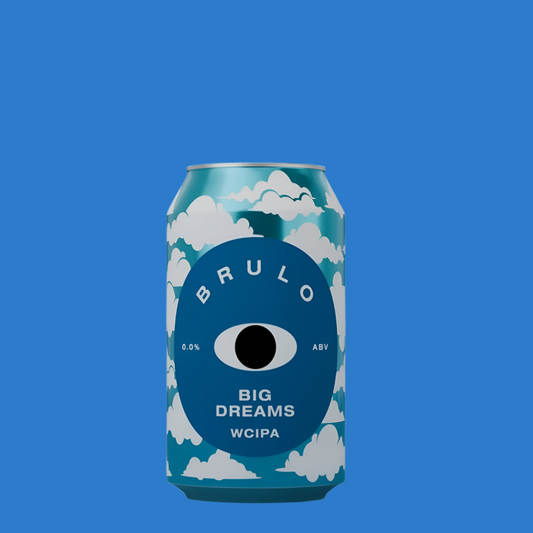 Brulo 'Big Dreams' Alcohol Free West Coast IPA (0.0% ABV)