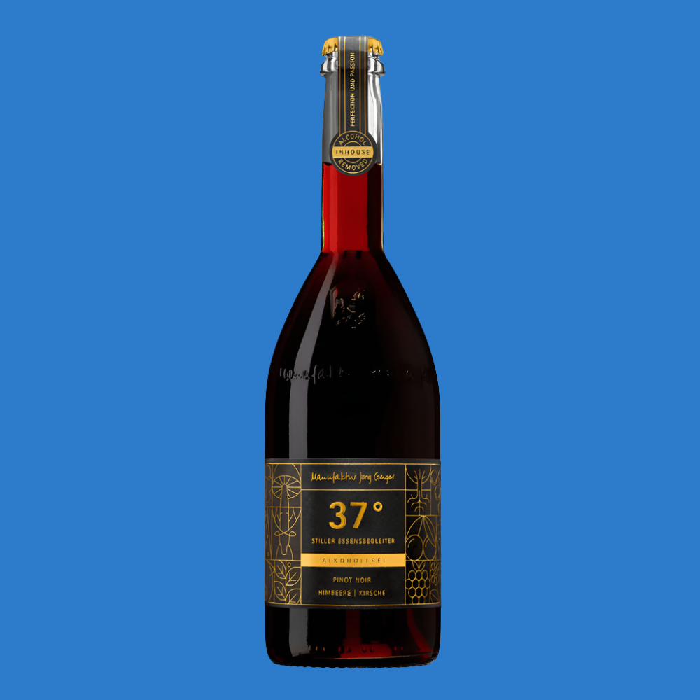 Jörg Geiger 37° Pinot Noir Alcohol Free Red Wine (0.5% ABV)