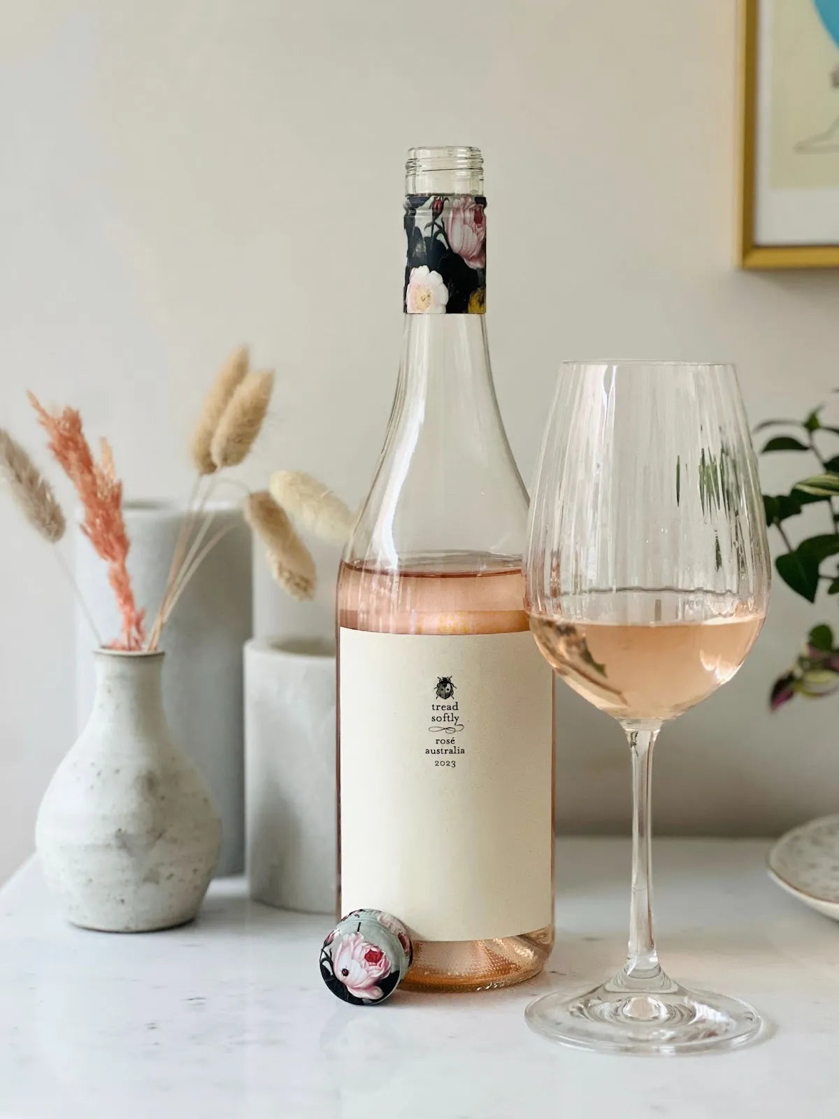 Tread Softly Alcohol Free Rosé Wine (0.5% ABV)