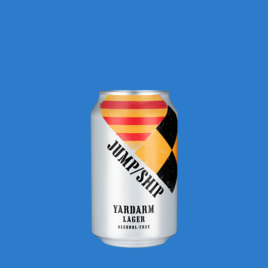 Jump Ship Yardarm Gluten Free Low Alcohol Lager (0.5% ABV)