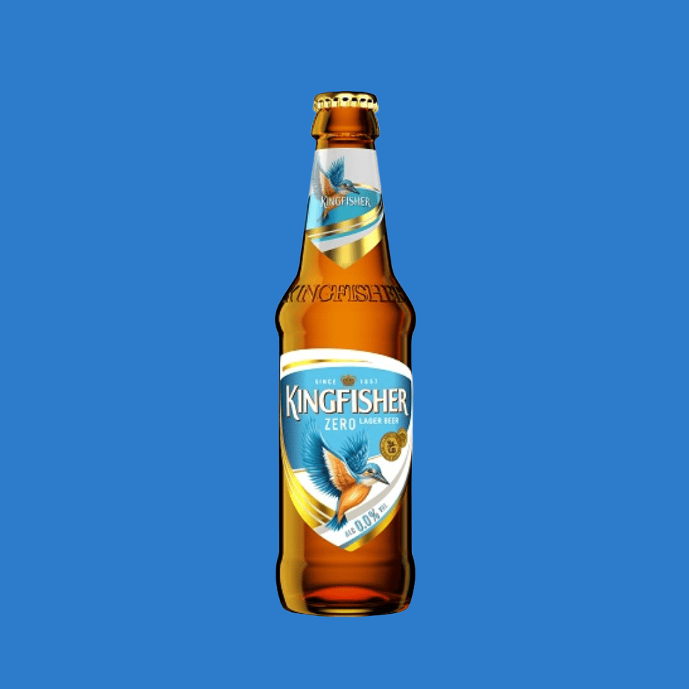 Kingfisher Zero Alcohol Free Beer 00 ABV - Wise Bartender