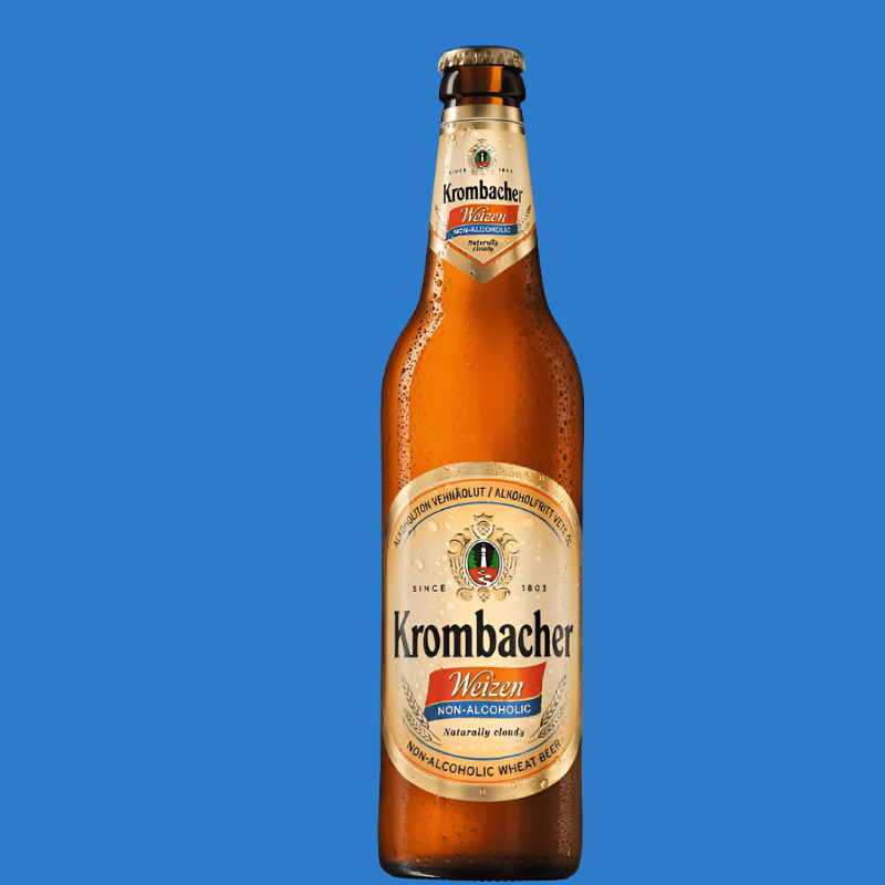 Krombacher Weizen Alcohol Free Beer &#x28;0.5% ABV&#x29;