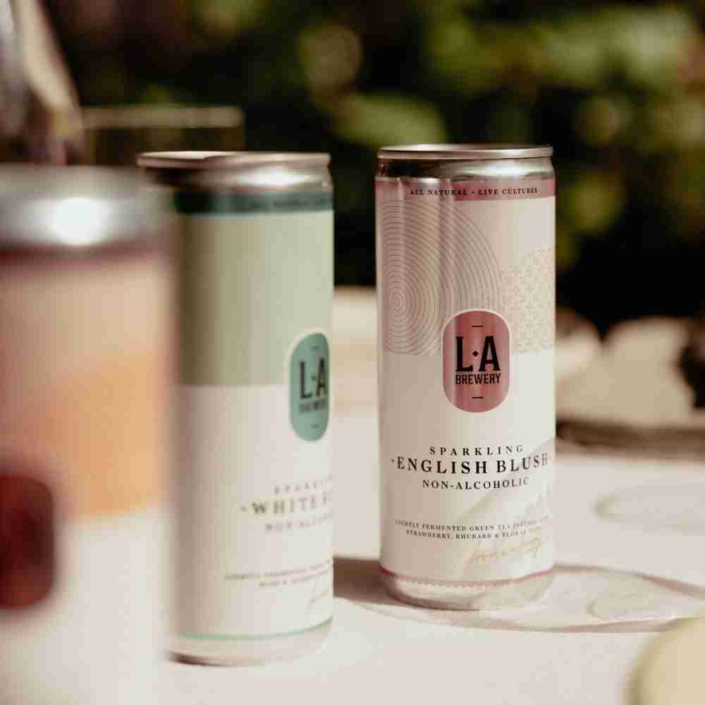 LA Brewery Sparkling Non - Alcoholic 8 x 250ml Cans Tasting Pack (0.5% ABV) - Wise Bartender - 