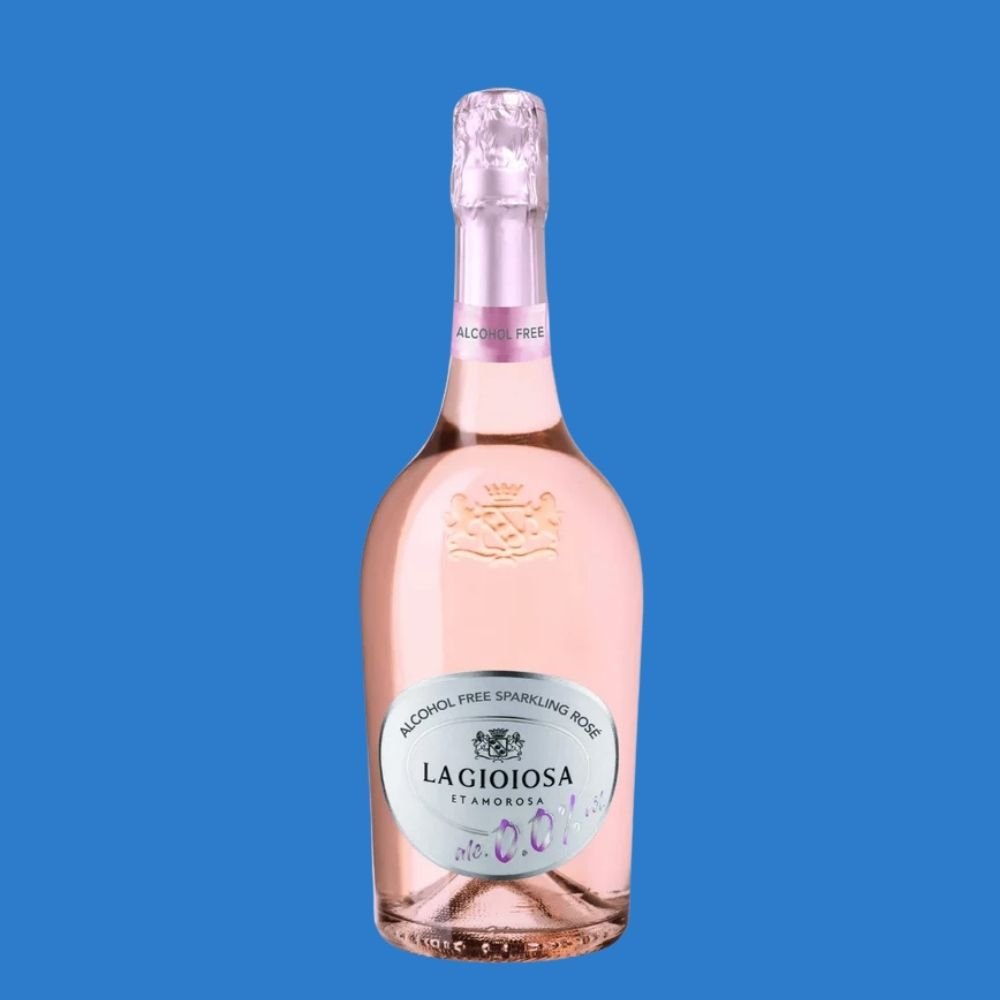 La Gioiosa Sparkling Rosé Alcohol Free 75cl | Alcohol-Free Rosé - Wise Bartender - wine
