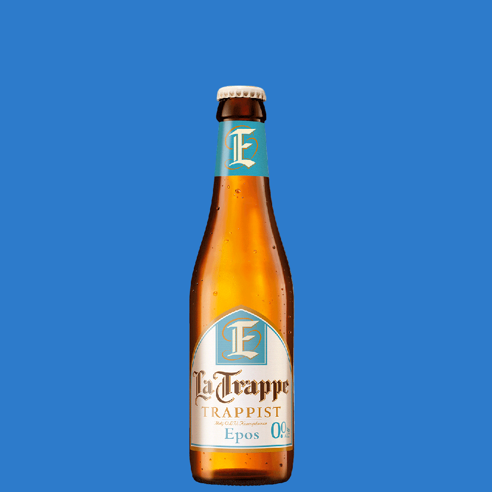 La Trappe 'Epos' Alcohol Free Trappist Beer (0.0% ABV) - Wise Bartender - Beer
