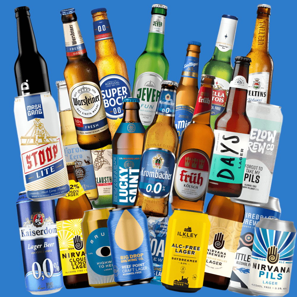 Lager Lout Alcohol Free Bottle Wise Pack 12 or 24 Beers