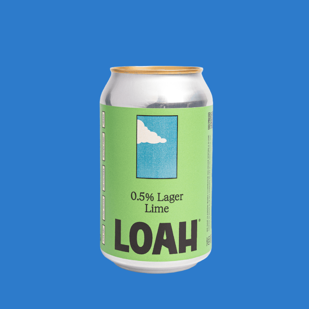 Loah Alcohol Free Lager Lime &#x28;0.5% ABV&#x29;