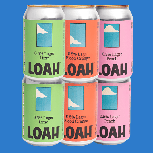 Loah Alcohol Free Lager Mixed Wise Pack - Wise Bartender - Mixed Pack