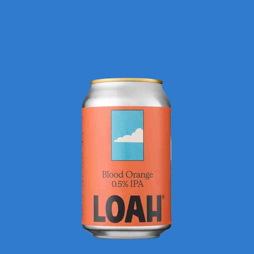 LOAH Blood Orange IPA | Alcohol - Free Beer 0.5% ABV - Wise Bartender - Beer
