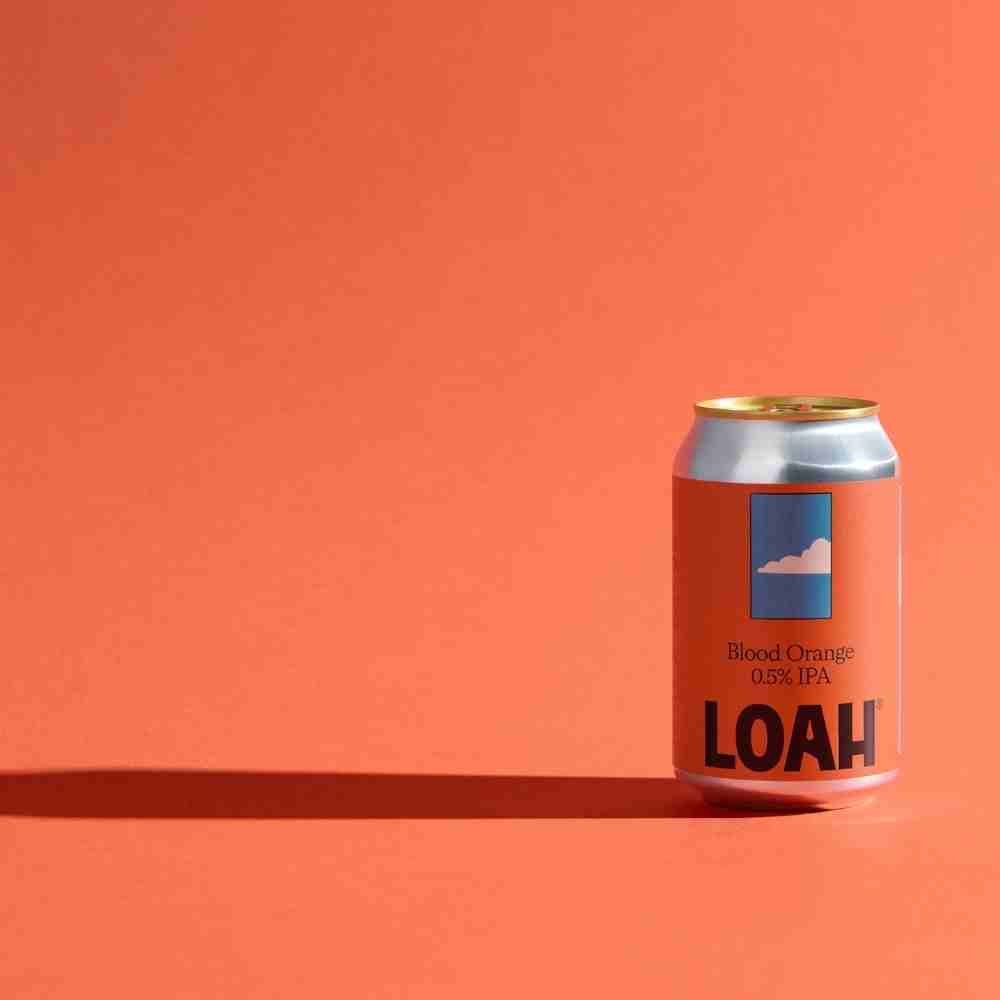LOAH Blood Orange IPA | Alcohol - Free Beer 0.5% ABV - Wise Bartender - Beer