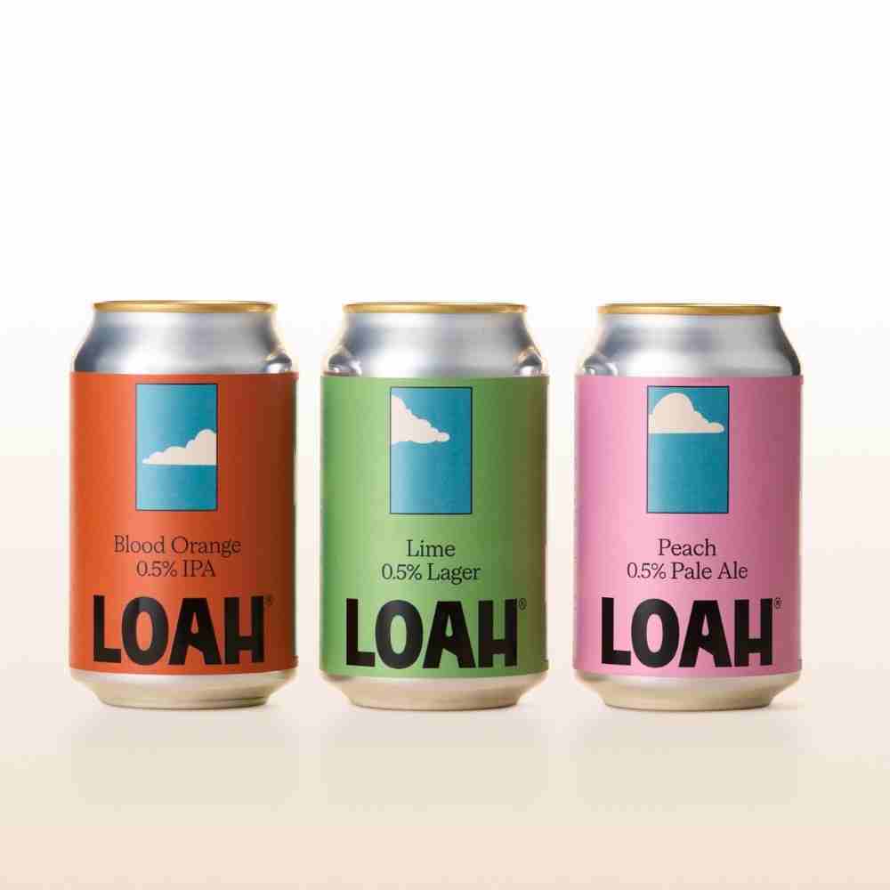 LOAH Blood Orange IPA | Alcohol - Free Beer 0.5% ABV - Wise Bartender - Beer