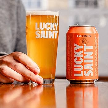 Lucky Saint 6 Beer Mixed Pack (0.5% ABV) - Wise Bartender - Beer